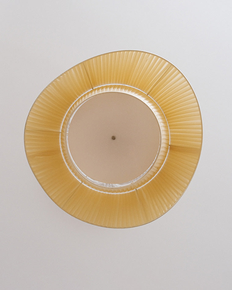 Modern White Fabric Pendant Light - LM1122