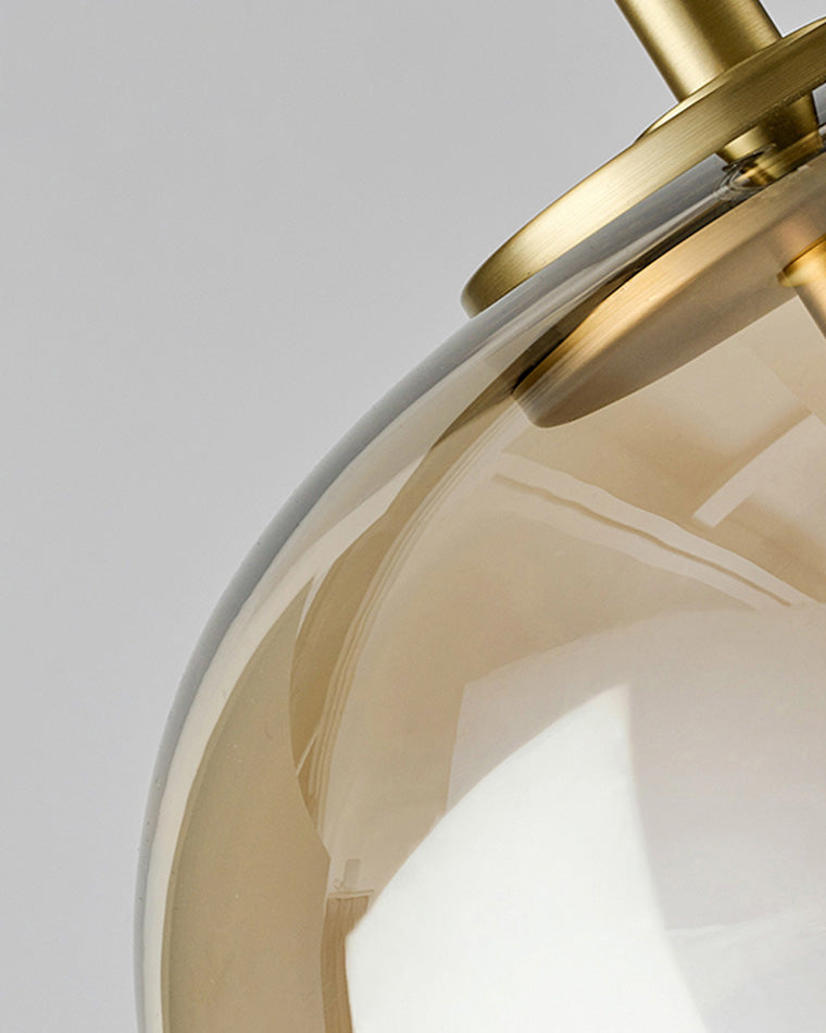 Drum Blown Glass Pendant Light - LM1030