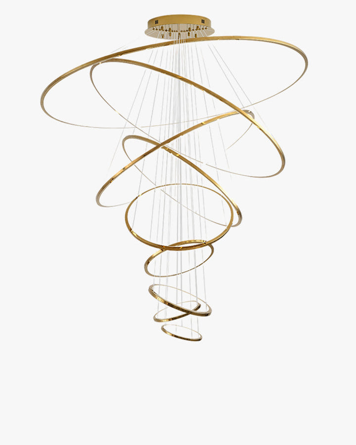 Tiered Ring LED Chandelier - LM1026 - Lumora