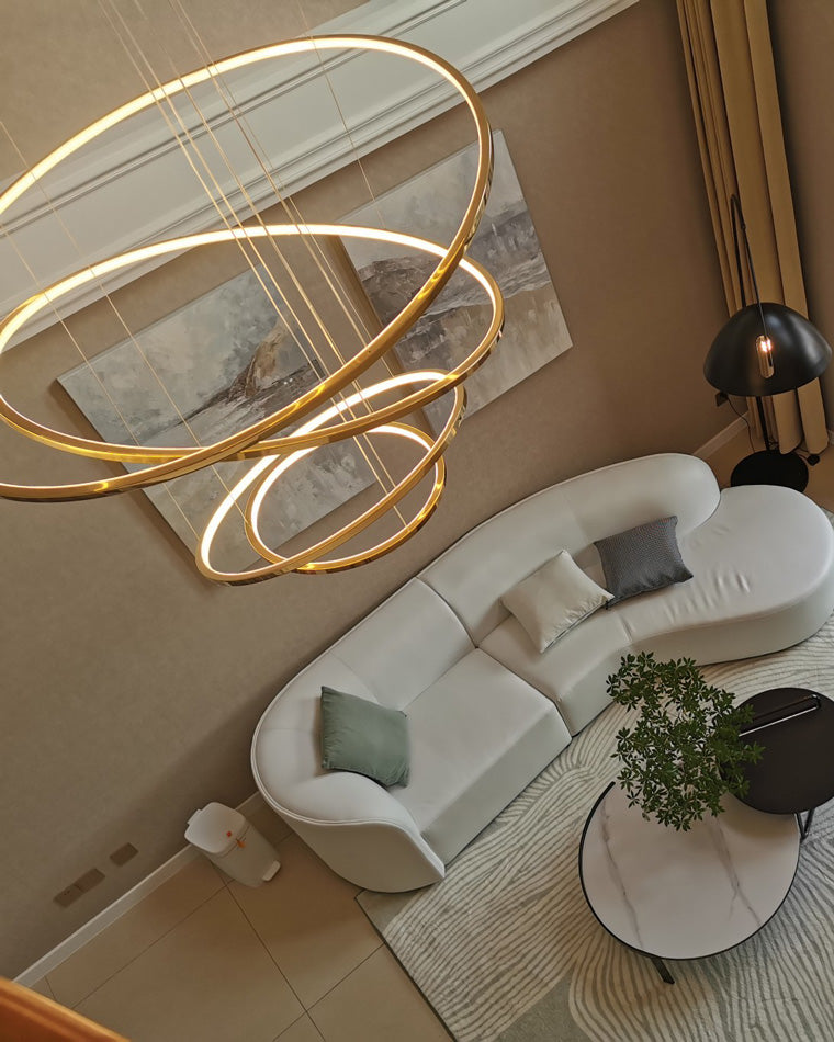 Tiered Ring LED Chandelier - LM1026 - Lumora