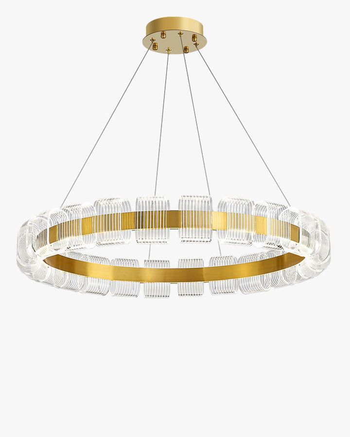 Aurelia Gold Ring LED Chandelier - LM1094 - Lumora