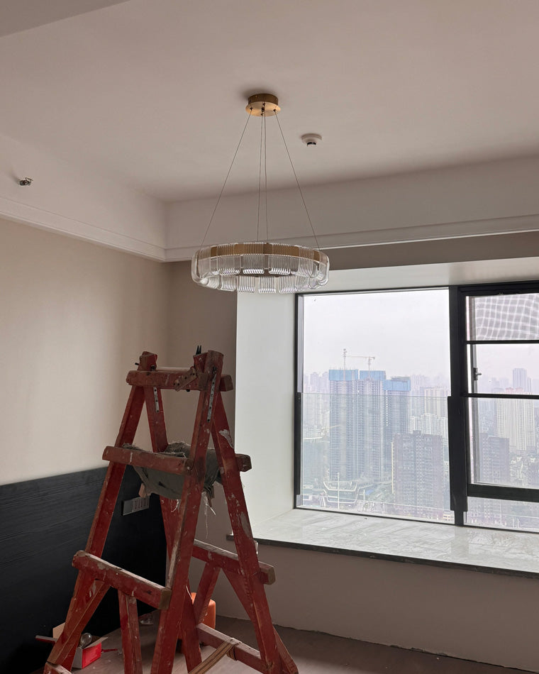 Aurelia Gold Ring LED Chandelier - LM1094 - Lumora