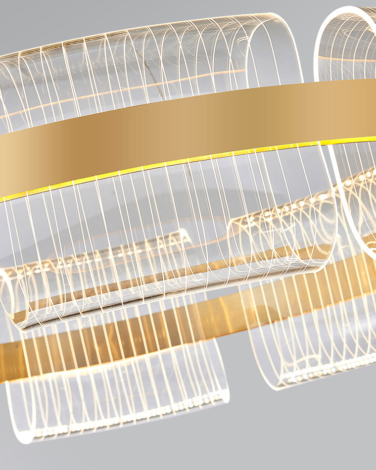 Aurelia Gold Ring LED Chandelier - LM1094 - Lumora