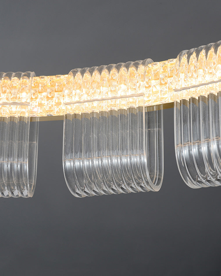 Aurelia Gold Ring LED Chandelier - LM1094 - Lumora