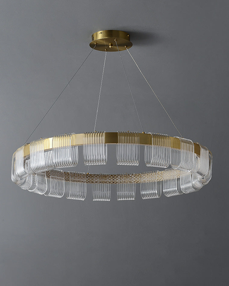 Aurelia Gold Ring LED Chandelier - LM1094 - Lumora