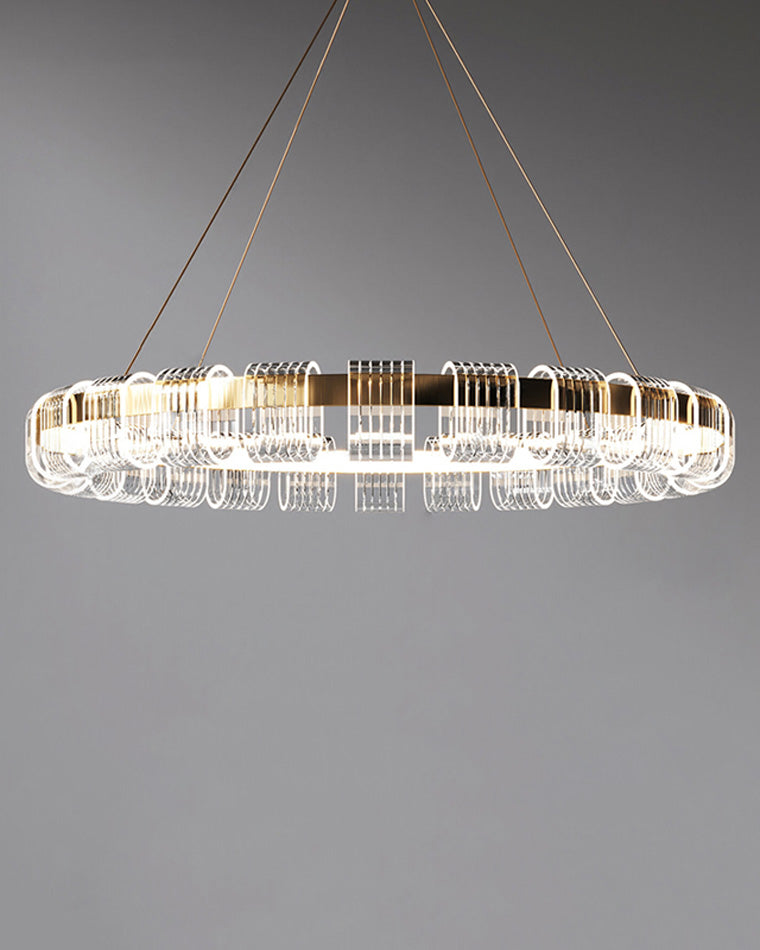 Aurelia Gold Ring LED Chandelier - LM1094 - Lumora