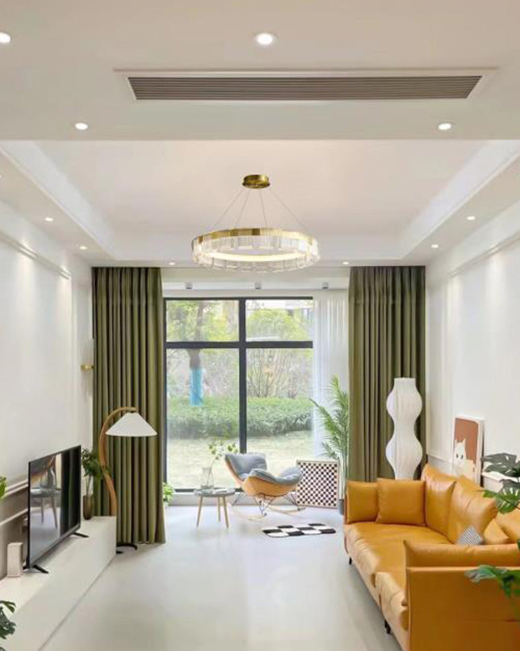 Aurelia Gold Ring LED Chandelier - LM1094 - Lumora