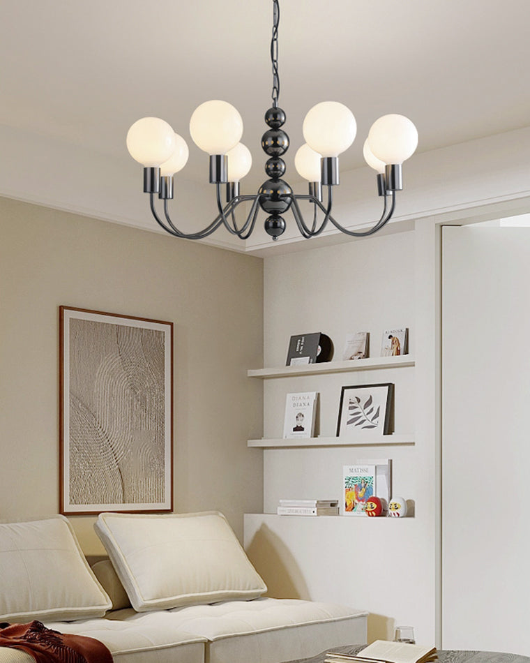 Luxury Globe Glass Chandelier - LM1086 - Lumora