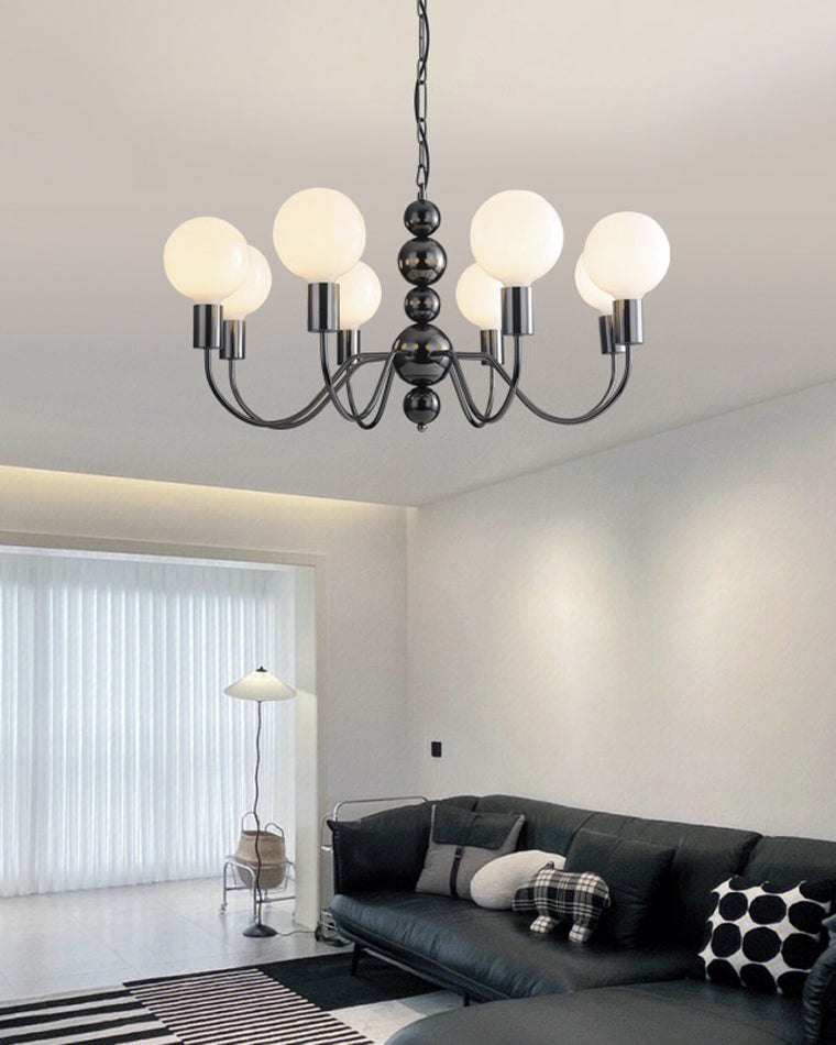 Luxury Globe Glass Chandelier - LM1086 - Lumora