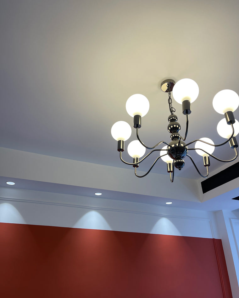 Luxury Globe Glass Chandelier - LM1086 - Lumora
