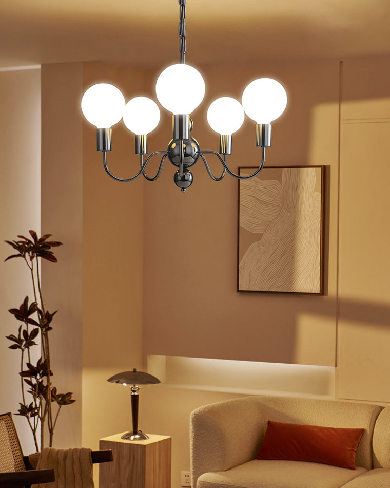 Luxury Globe Glass Chandelier - LM1086 - Lumora