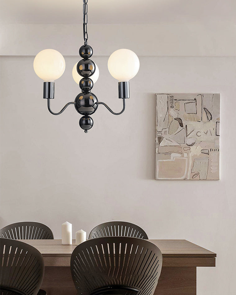 Luxury Globe Glass Chandelier - LM1086 - Lumora