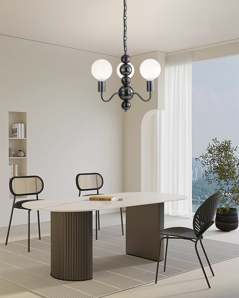 Luxury Globe Glass Chandelier - LM1086 - Lumora