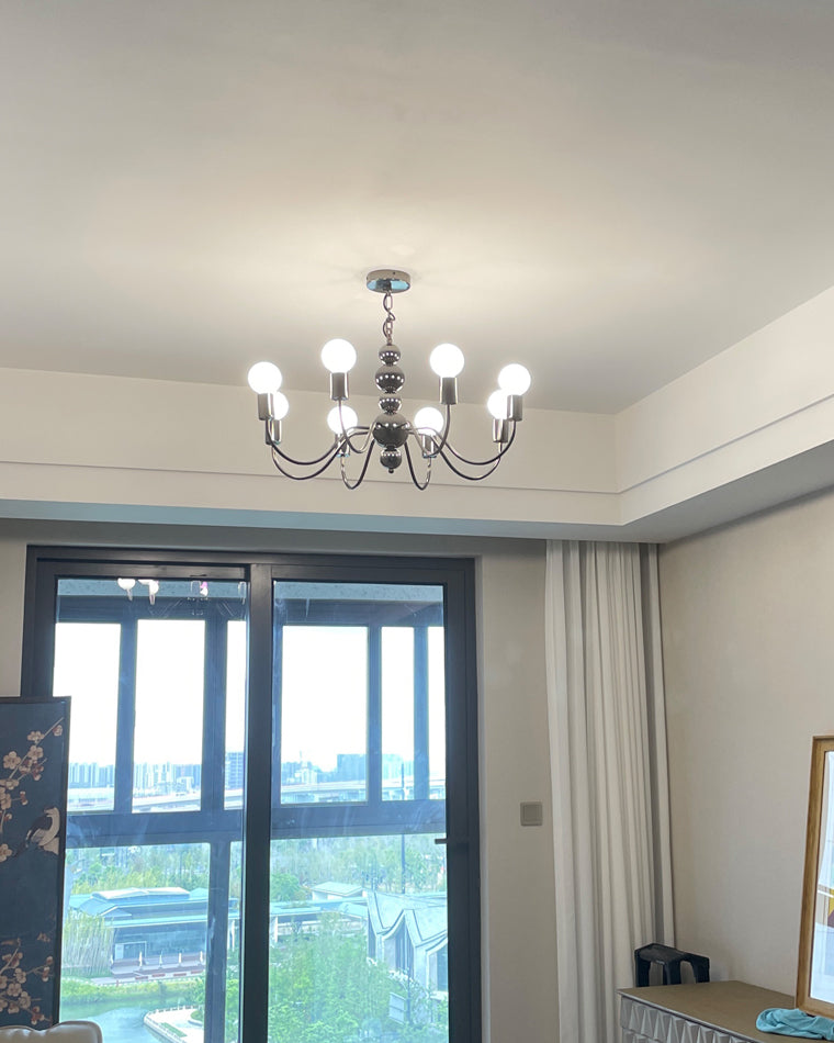 Luxury Globe Glass Chandelier - LM1086 - Lumora