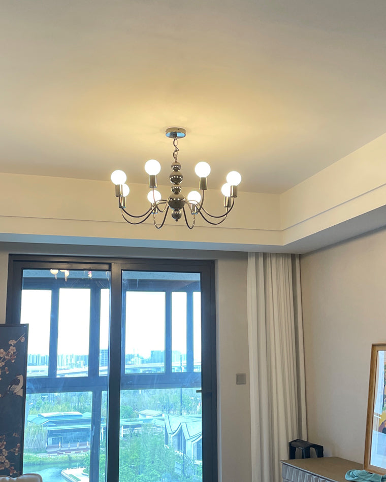 Luxury Globe Glass Chandelier - LM1086 - Lumora