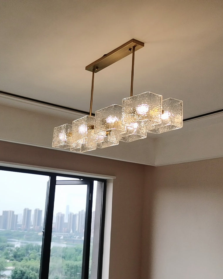 Aurora Ripple Linear Chandelier - LM1093 - Lumora