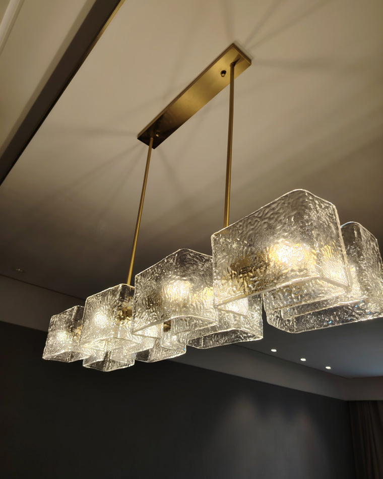 Aurora Ripple Linear Chandelier - LM1093 - Lumora
