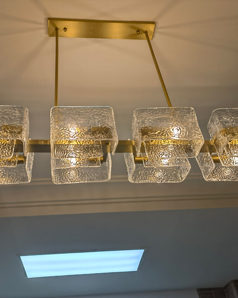 Aurora Ripple Linear Chandelier - LM1093 - Lumora