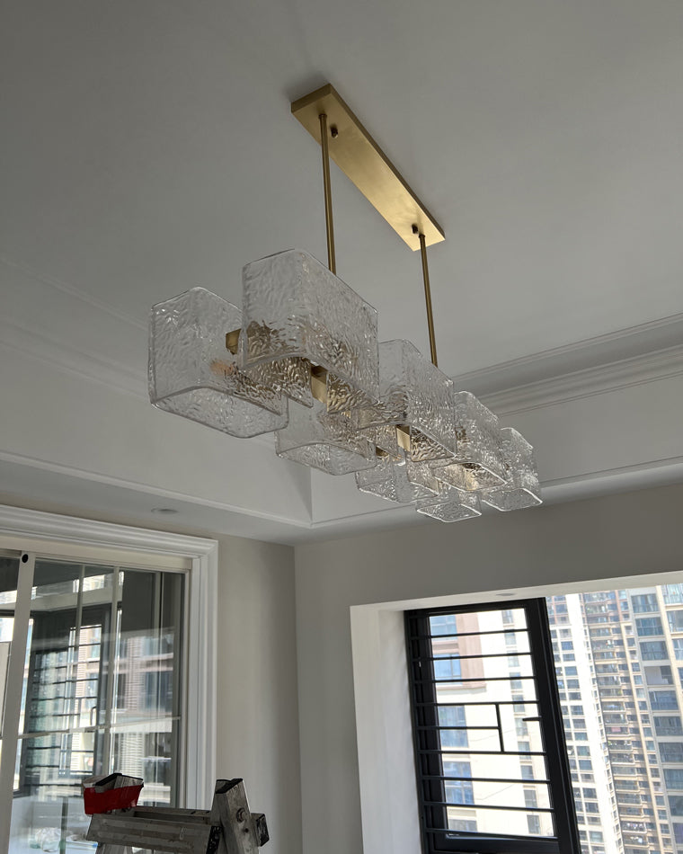 Aurora Ripple Linear Chandelier - LM1093 - Lumora