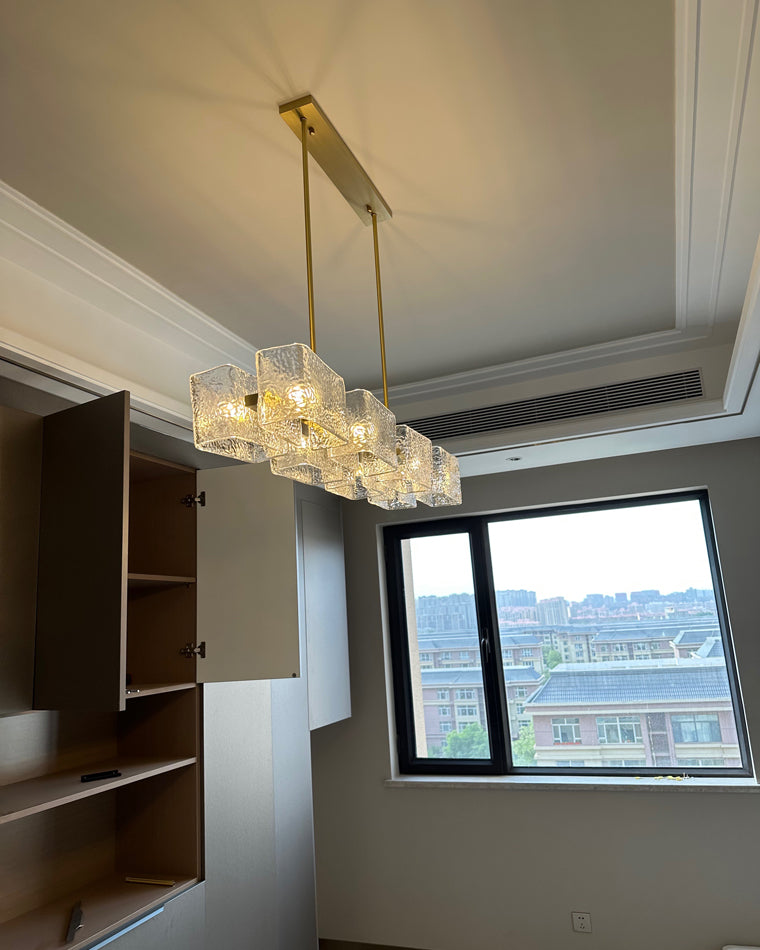 Aurora Ripple Linear Chandelier - LM1093 - Lumora