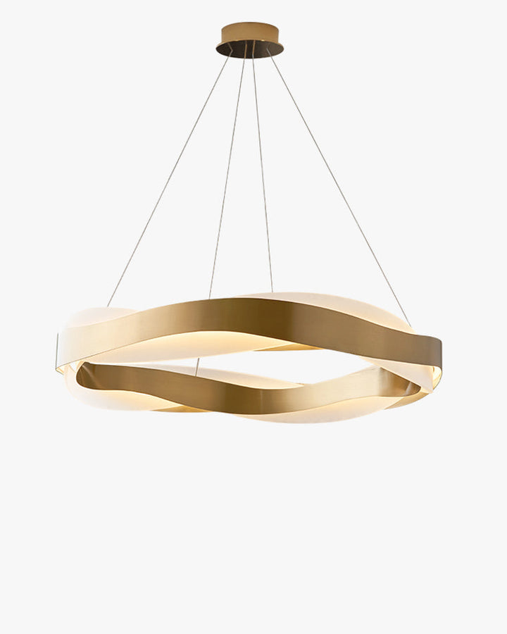 Modern Wave LED Chandelier - LM1070 - Lumora
