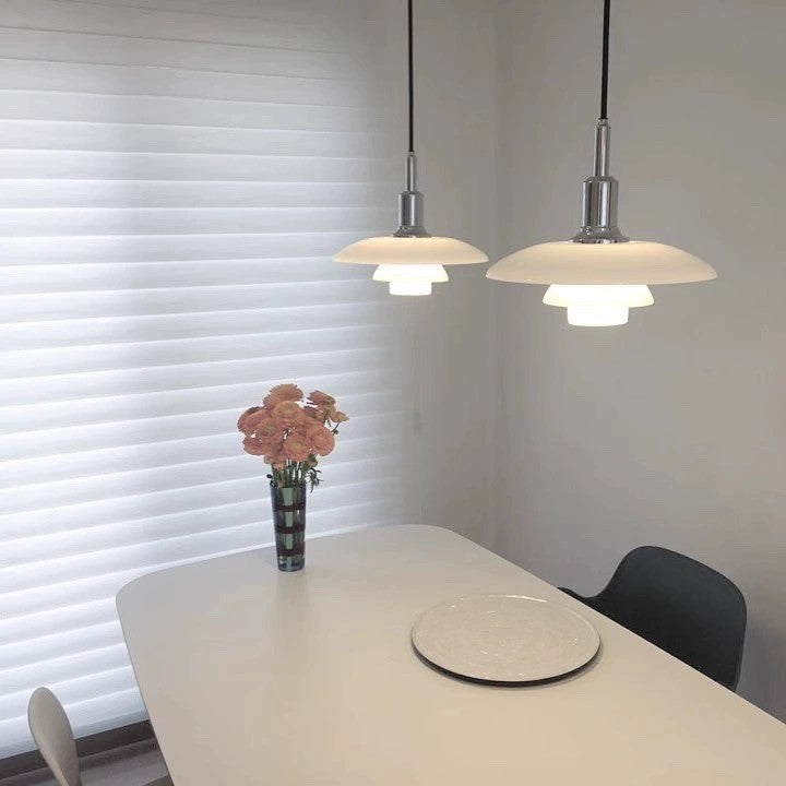 Nordic Milk Glass Pendant Light - LM1037 - Lumora