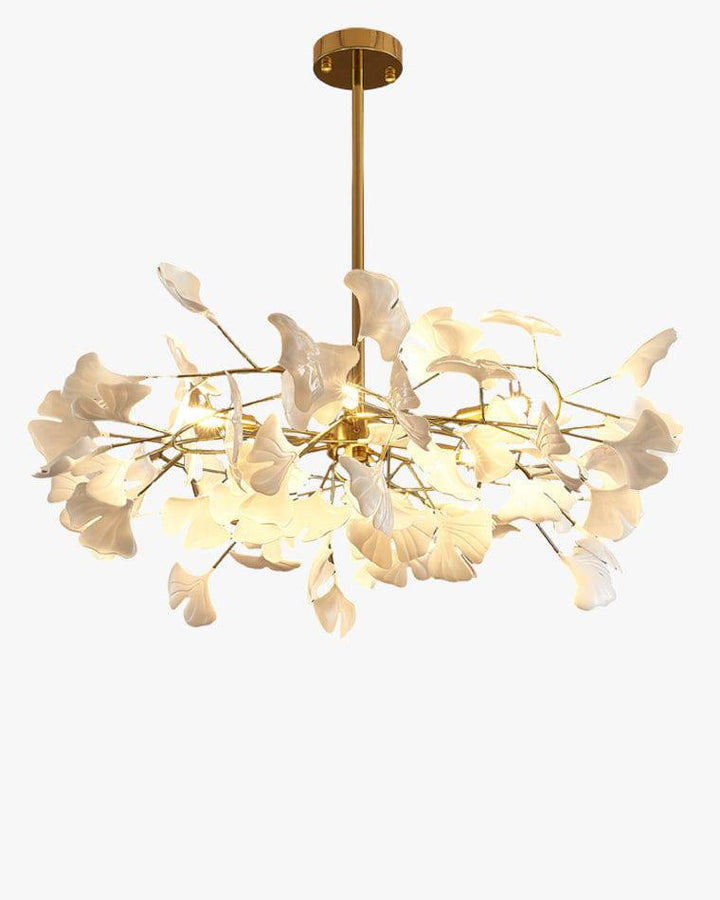 Gingko Leaf LED Chandelier - LM1035 - Lumora