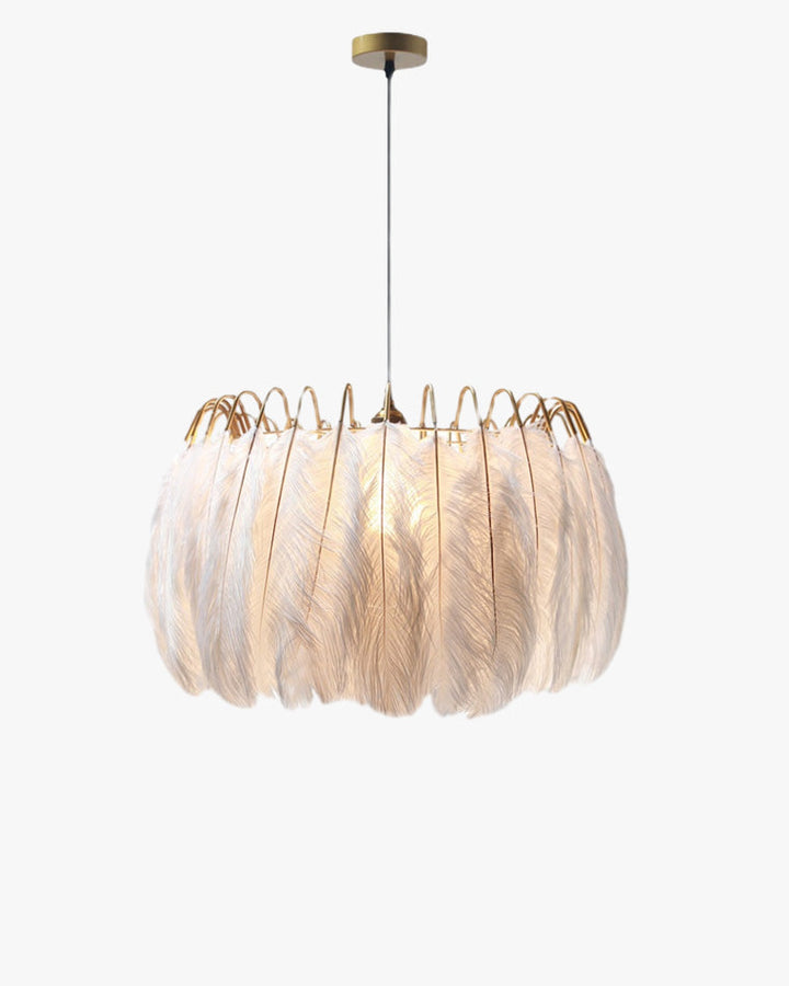 Celestia Feather Chandelier - LM1091 - Lumora