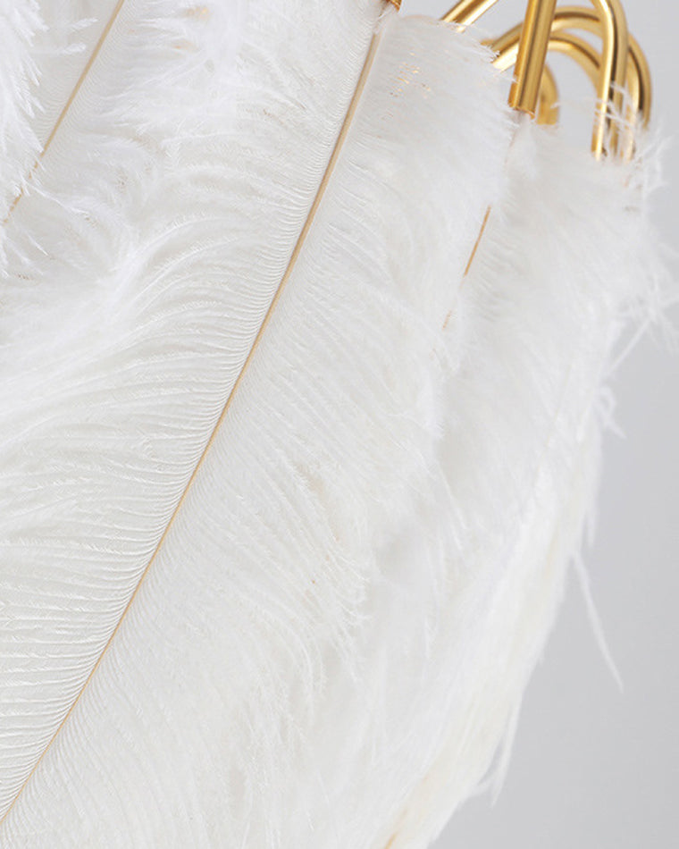 Celestia Feather Chandelier - LM1091 - Lumora