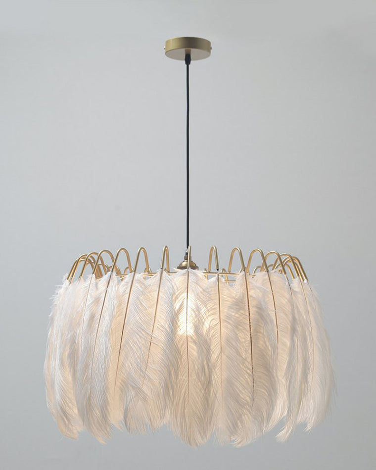 Celestia Feather Chandelier - LM1091 - Lumora