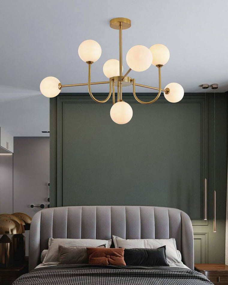 Luxury Globe Glass Chandelier - LM1082 - Lumora