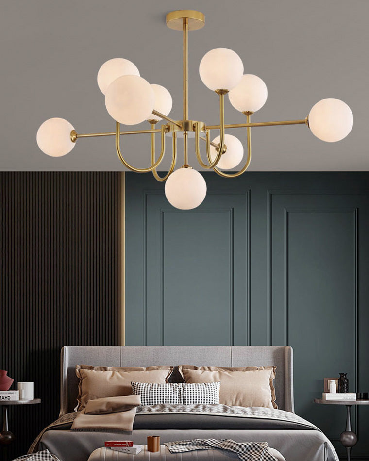 Luxury Globe Glass Chandelier - LM1082 - Lumora