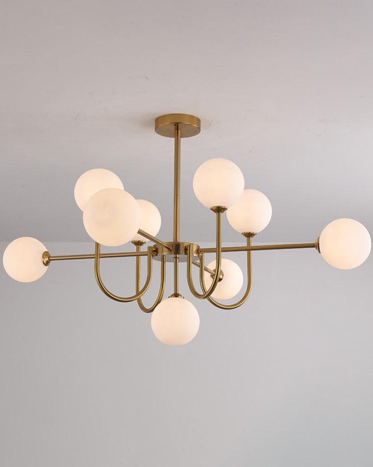 Luxury Globe Glass Chandelier - LM1082 - Lumora