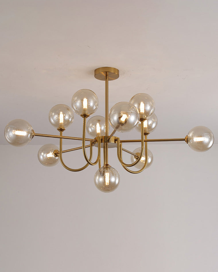 Luxury Globe Glass Chandelier - LM1082 - Lumora