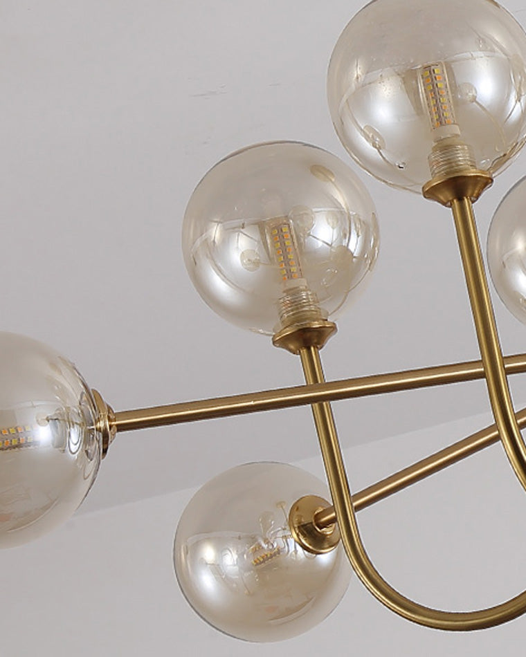 Luxury Globe Glass Chandelier - LM1082 - Lumora