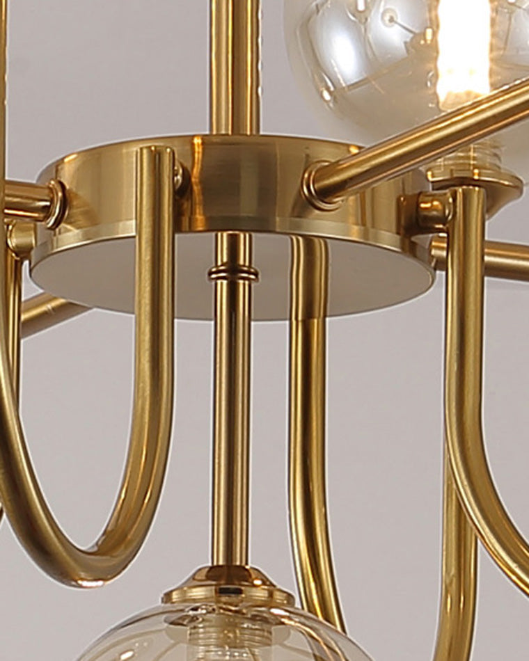 Luxury Globe Glass Chandelier - LM1082 - Lumora