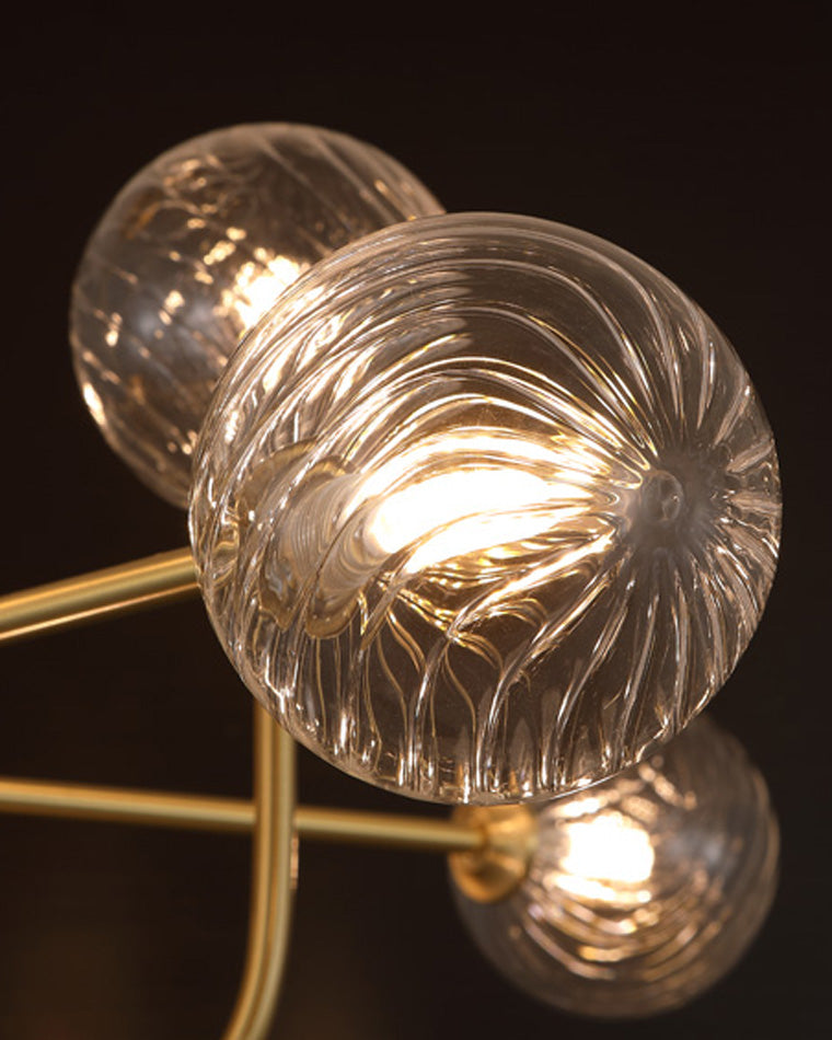 Luxury Globe Glass Chandelier - LM1082 - Lumora