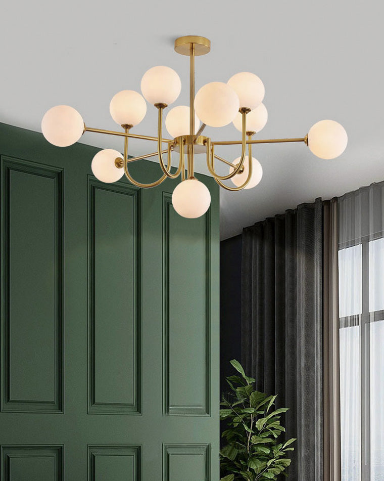 Luxury Globe Glass Chandelier - LM1082 - Lumora