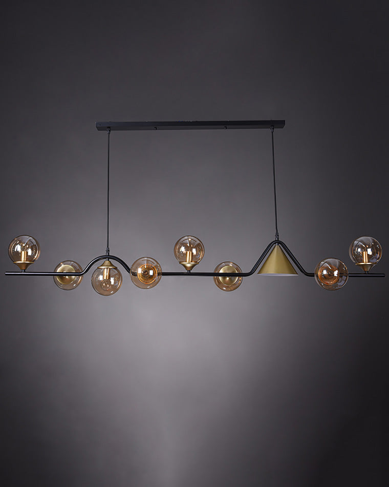 Modern Wave LED Chandelier - LM1071 - Lumora
