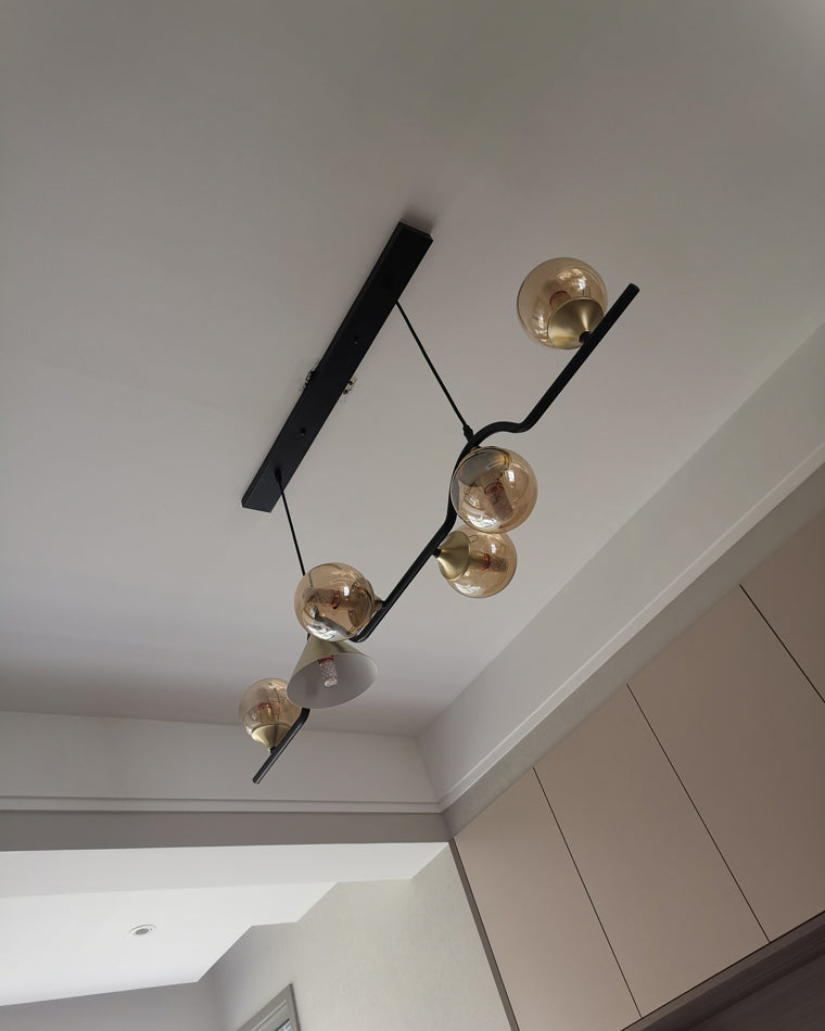 Modern Wave LED Chandelier - LM1071 - Lumora