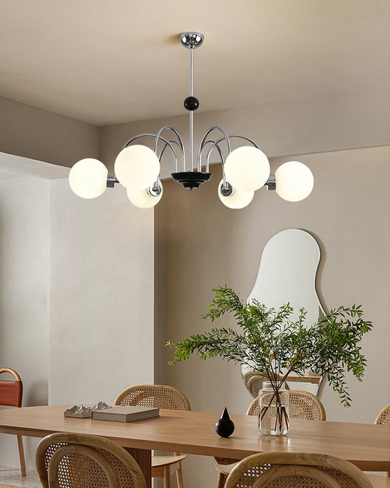 Glass Globe Chandelier - LM1081 - Lumora