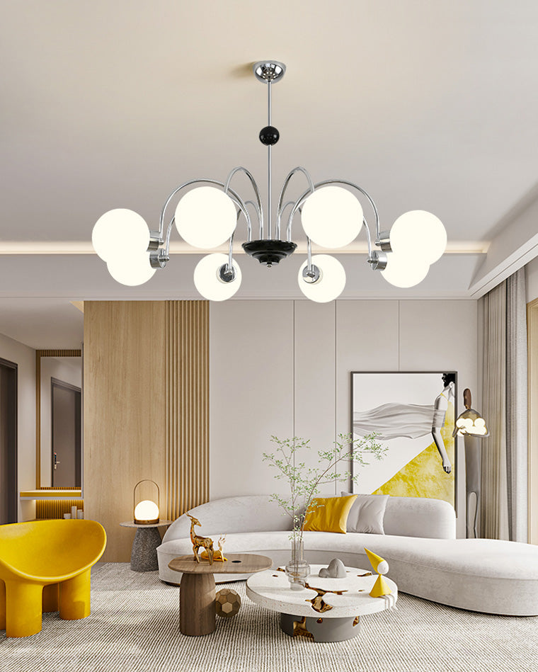 Glass Globe Chandelier - LM1081 - Lumora
