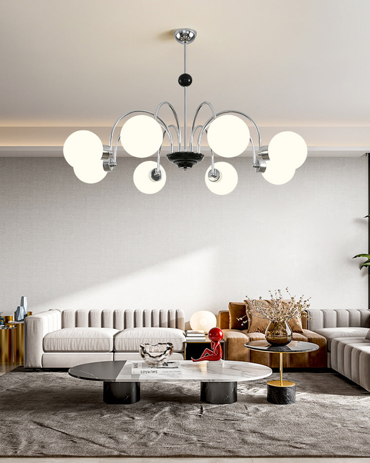 Glass Globe Chandelier - LM1081 - Lumora