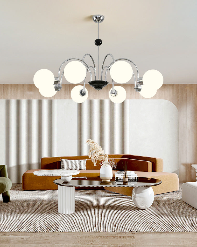 Glass Globe Chandelier - LM1081 - Lumora