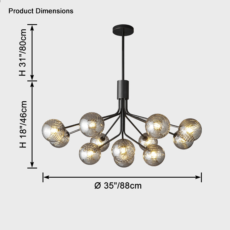 Opulent Globe Cluster - LM1100 - Lumora