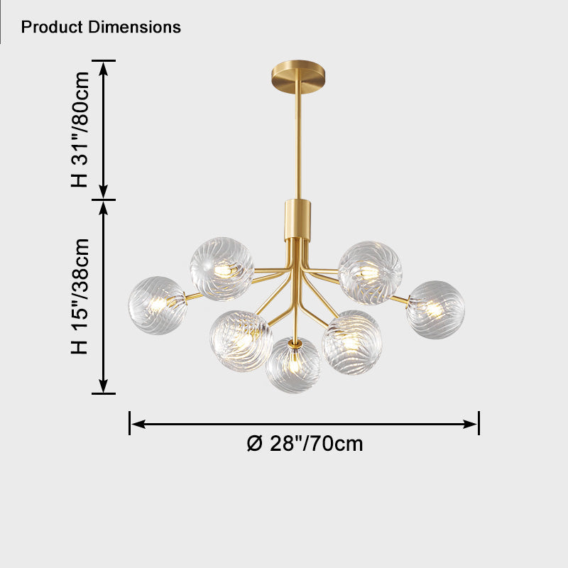 Opulent Globe Cluster - LM1100 - Lumora