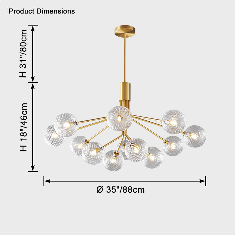 Opulent Globe Cluster - LM1100 - Lumora
