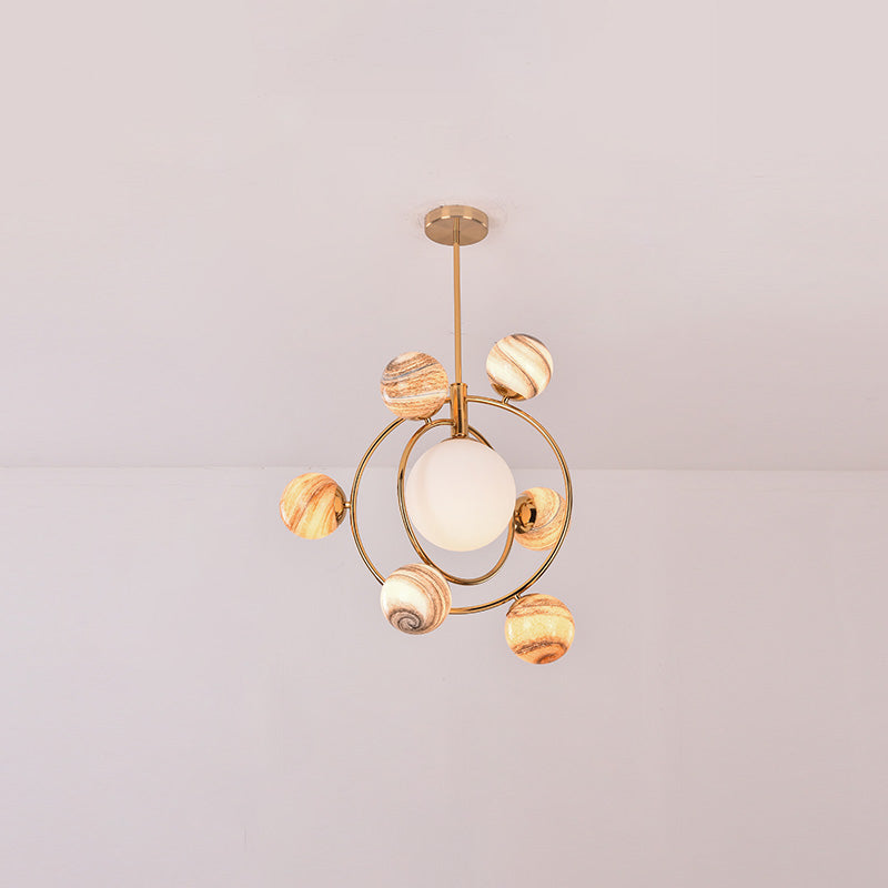 Lunaris Orbit Glass Chandelier - LM1099 - Lumora