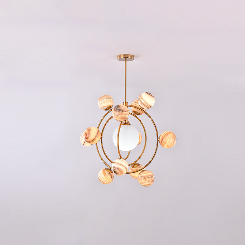 Lunaris Orbit Glass Chandelier - LM1099 - Lumora