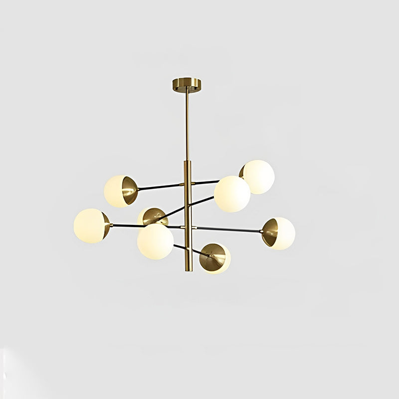 Aurora Sphere Luxe Gold Chandelier - LM1101 - Lumora